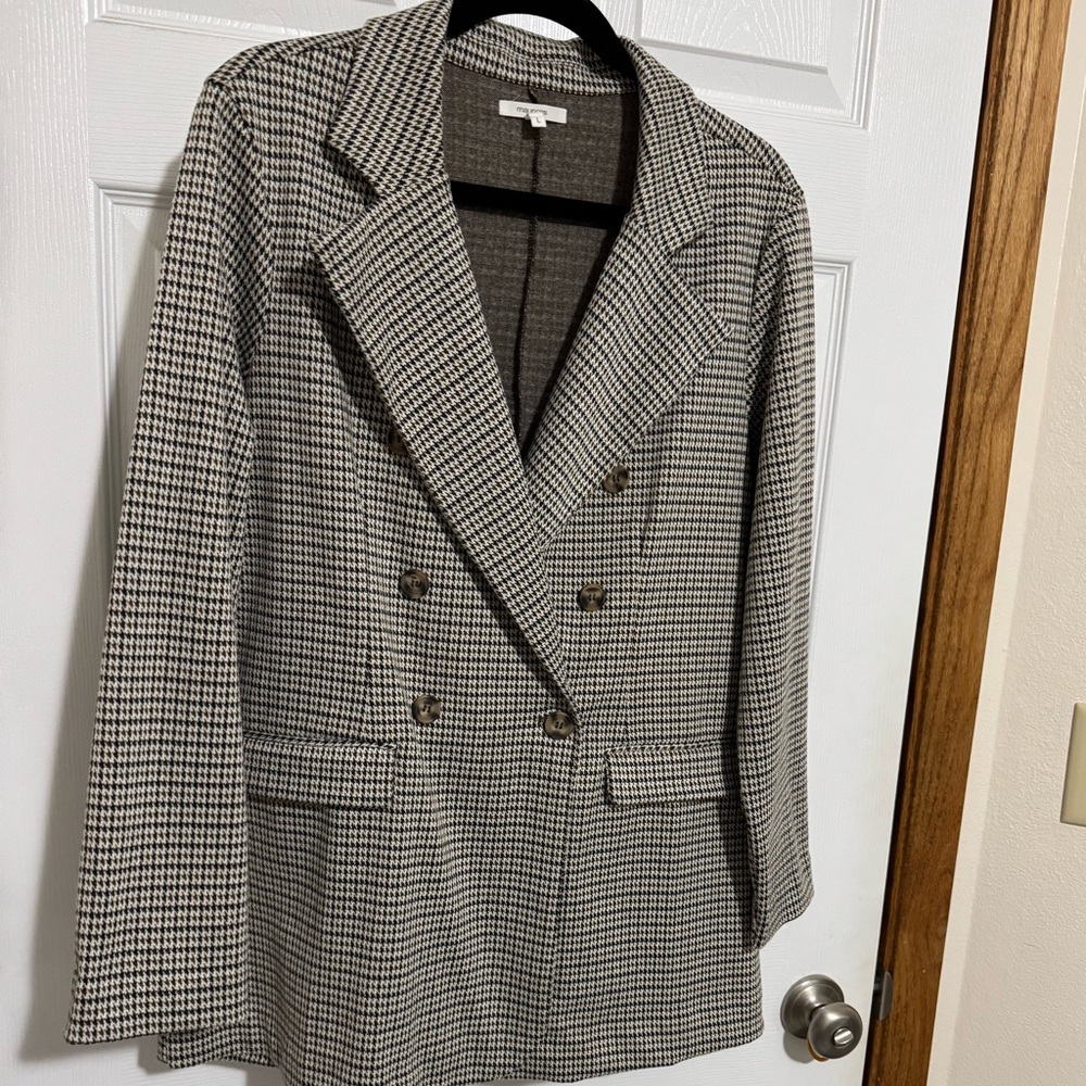 Houndstooth Blazer